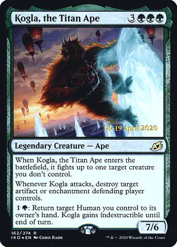 Kogla, the Titan Ape - iko Spoiler