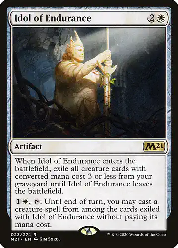 Idol of Endurance - m21 Spoiler