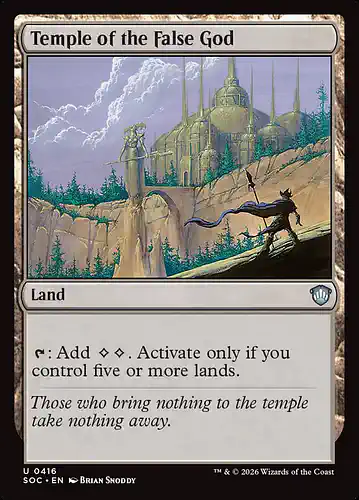Temple of the False God - soc Spoiler