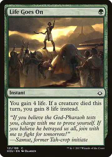 Life Goes On - hou Spoiler