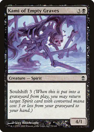 Kami of Empty Graves - sok Spoiler