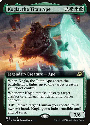 Kogla, the Titan Ape - iko Spoiler