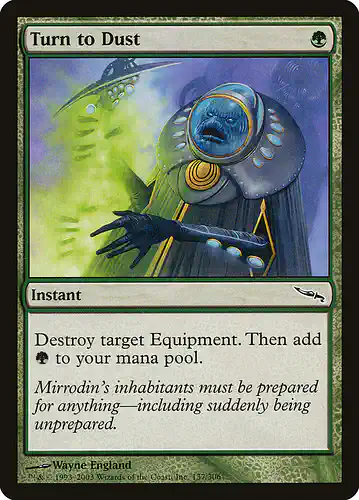 Turn to Dust - mrd Spoiler