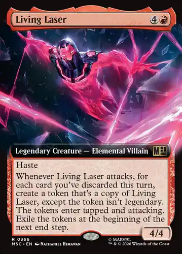 Living Laser - msc Spoiler
