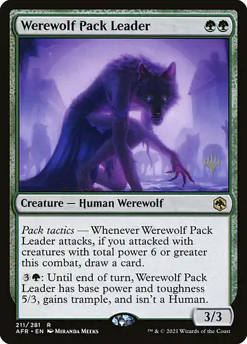 Werewolf Pack Leader - afr Spoiler