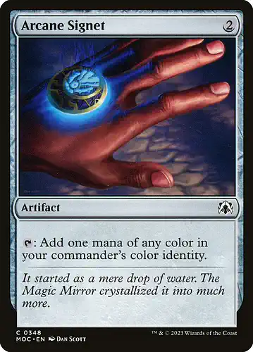 Arcane Signet - moc Spoiler