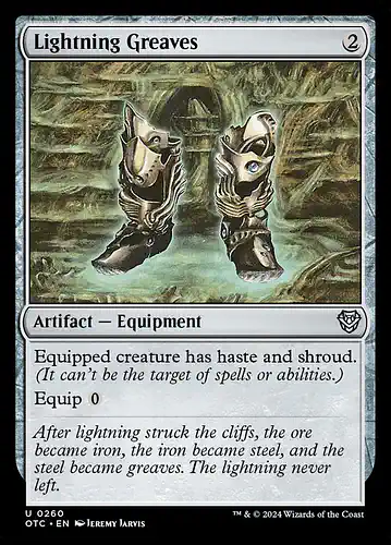 Lightning Greaves - otc Spoiler
