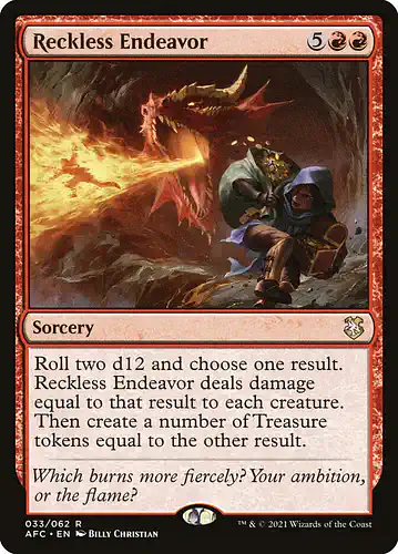 Reckless Endeavor - afc Spoiler