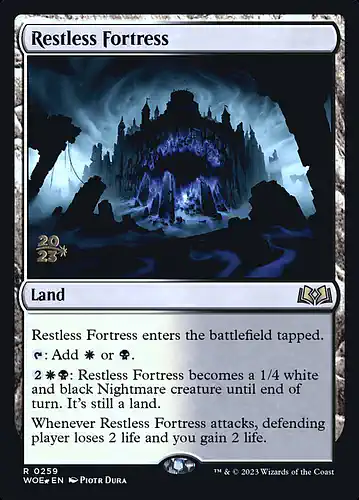 Restless Fortress - woe Spoiler
