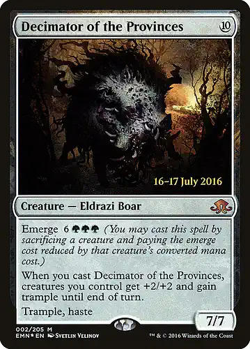 Decimator of the Provinces - emn Spoiler