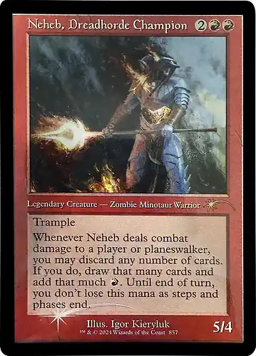 Neheb, Dreadhorde Champion - sld Spoiler