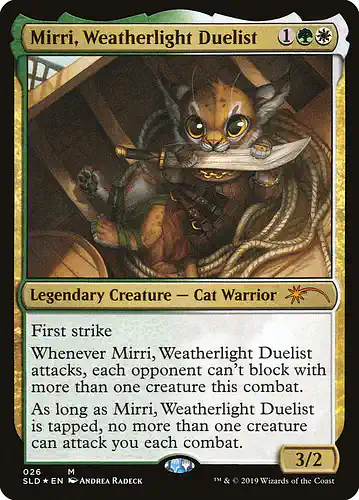 Mirri, Weatherlight Duelist - sld Spoiler