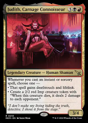 Judith, Carnage Connoisseur - mkm Spoiler