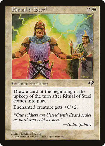 Ritual of Steel - mir Spoiler