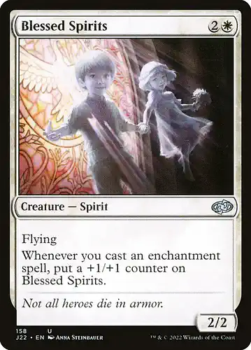 Blessed Spirits - j22 Spoiler