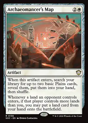 Archaeomancer's Map - soc Spoiler