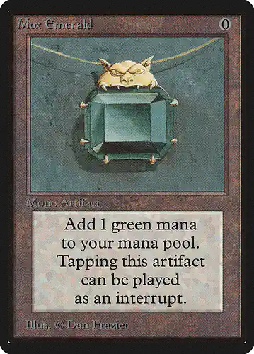 Mox Emerald - leb Spoiler