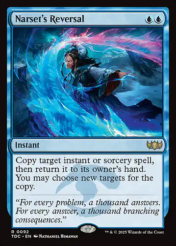 Narset's Reversal - tdc Spoiler