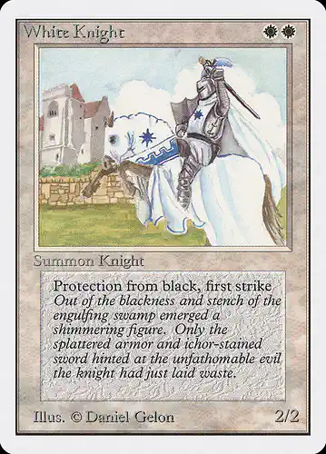 White Knight - 2ed Spoiler
