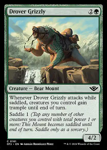 Drover Grizzly - otj Spoiler