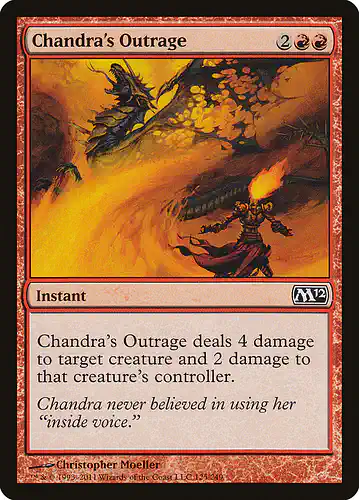 Chandra's Outrage - m12 Spoiler