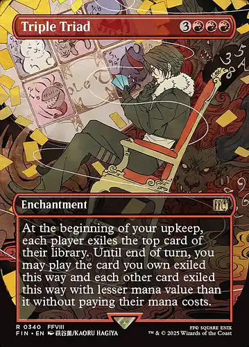 Triple Triad - fin Spoiler