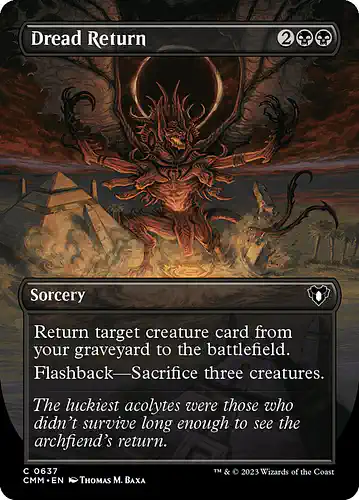 Dread Return - cmm Spoiler