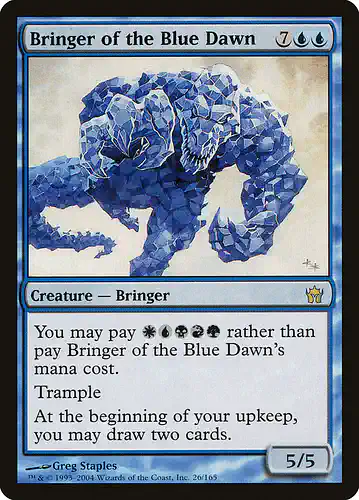Bringer of the Blue Dawn - 5dn Spoiler