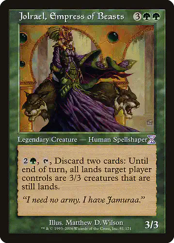 Jolrael, Empress of Beasts - tsb Spoiler