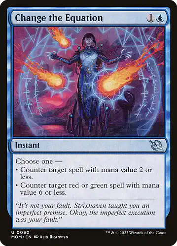 Change the Equation - mom Spoiler