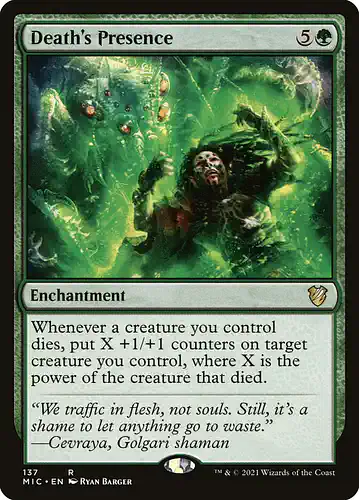 Death's Presence - mic Spoiler