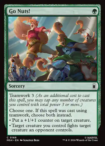 Go Nuts! - msh Spoiler