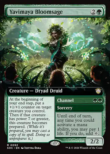Yavimaya Bloomsage - soc Spoiler