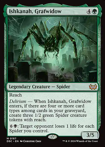 Ishkanah, Grafwidow - dsc Spoiler