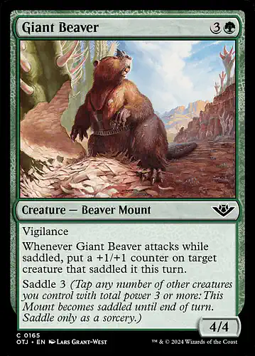 Giant Beaver - otj Spoiler