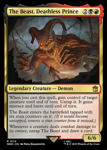 The Beast, Deathless Prince - who Spoiler