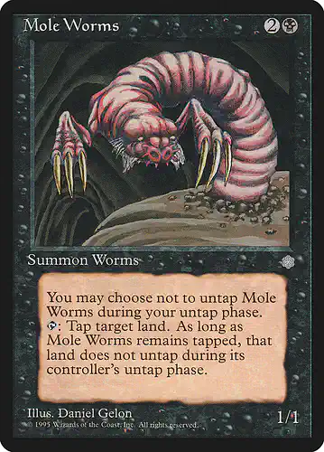 Mole Worms - ice Spoiler