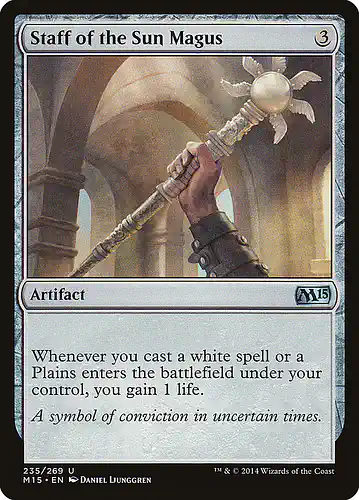 Staff of the Sun Magus - m15 Spoiler