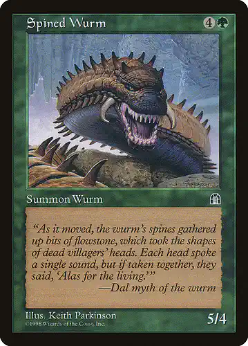 Spined Wurm - sth Spoiler