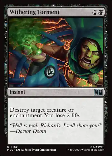 Withering Torment - msc Spoiler