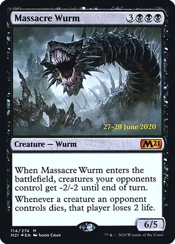 Massacre Wurm - m21 Spoiler