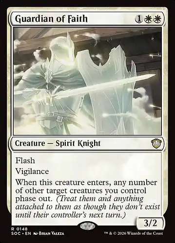 Guardian of Faith - soc Spoiler