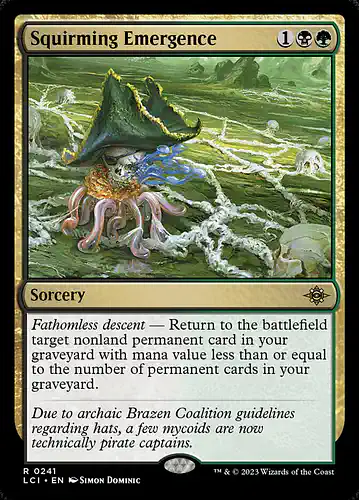 Squirming Emergence - lci Spoiler