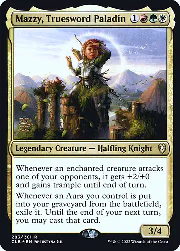 Mazzy, Truesword Paladin - clb Spoiler