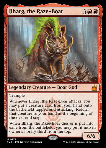 Ilharg, the Raze-Boar - rvr Spoiler