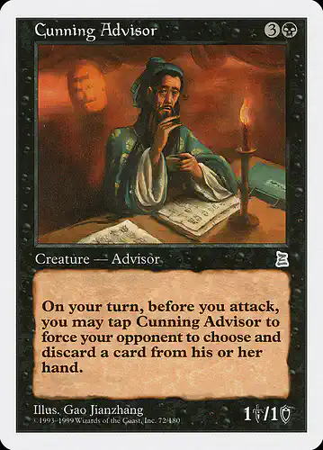 Cunning Advisor - ptk Spoiler