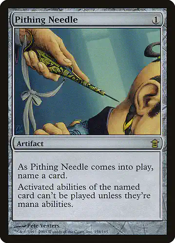 Pithing Needle - sok Spoiler