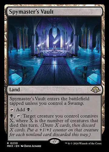 Spymaster's Vault - mh3 Spoiler