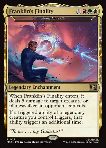 Annie Joins Up - msc Spoiler