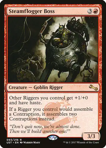 Steamflogger Boss - ust Spoiler